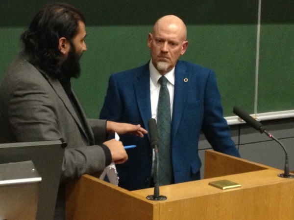 Great Debate with Adnan Rashid at Trinity College, Dublin